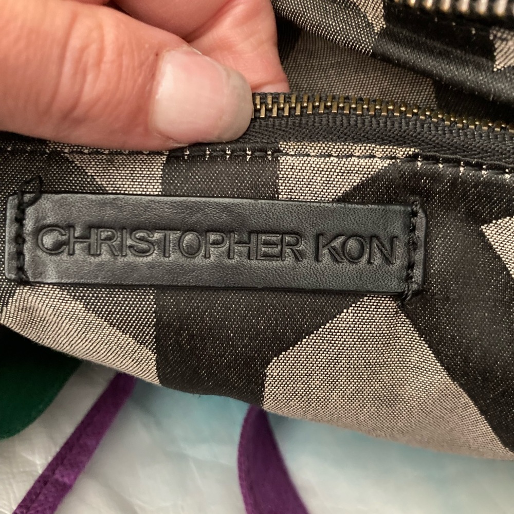 Christopher Kon leather hobo - Picture 7 of 10